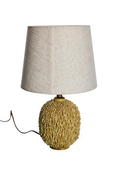 Table Lamp "Chamotte" by Gunnar Nylund, Rörstrand, Sweden, 1950s