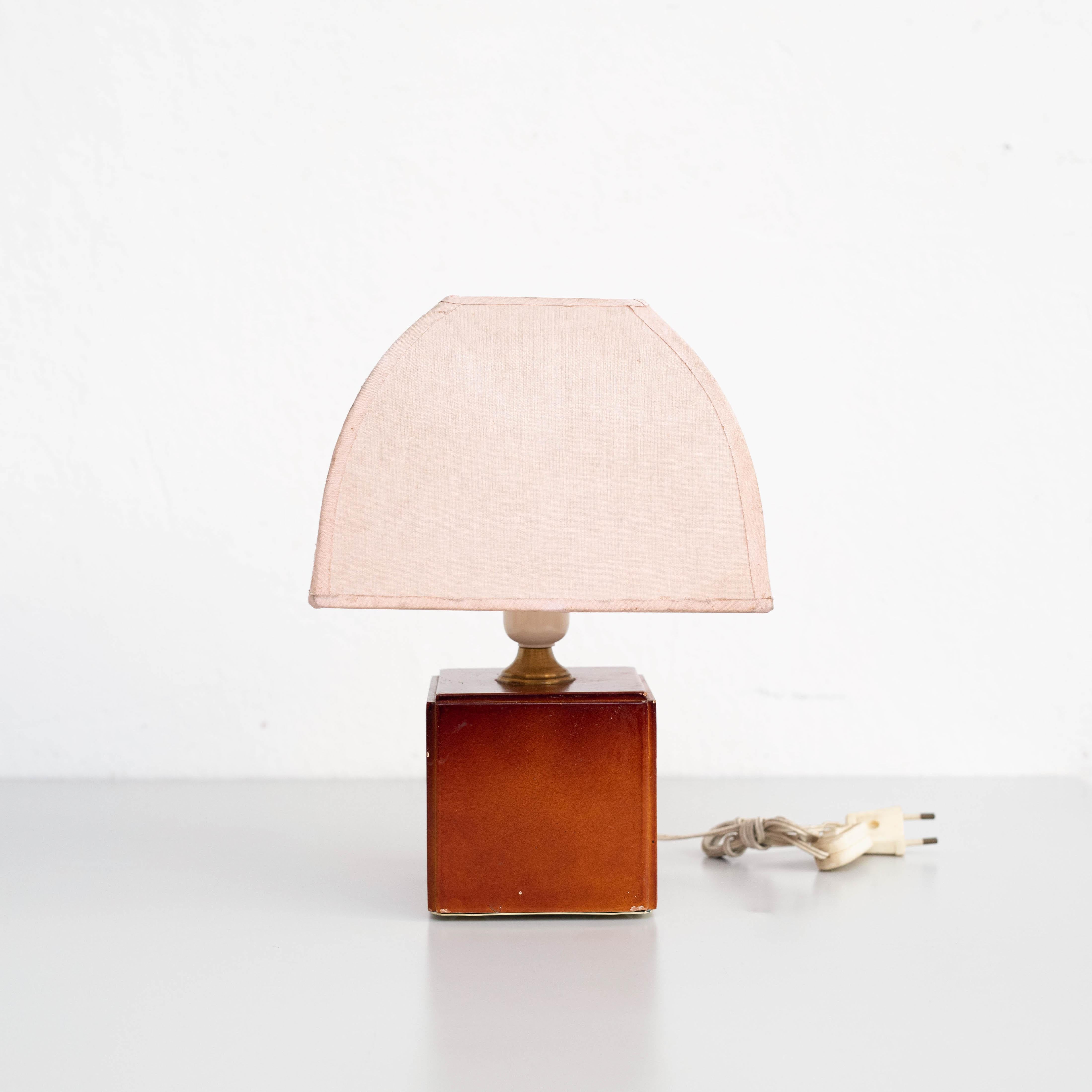 Table Lamp, circa 1970 In Good Condition For Sale In Barcelona, Barcelona