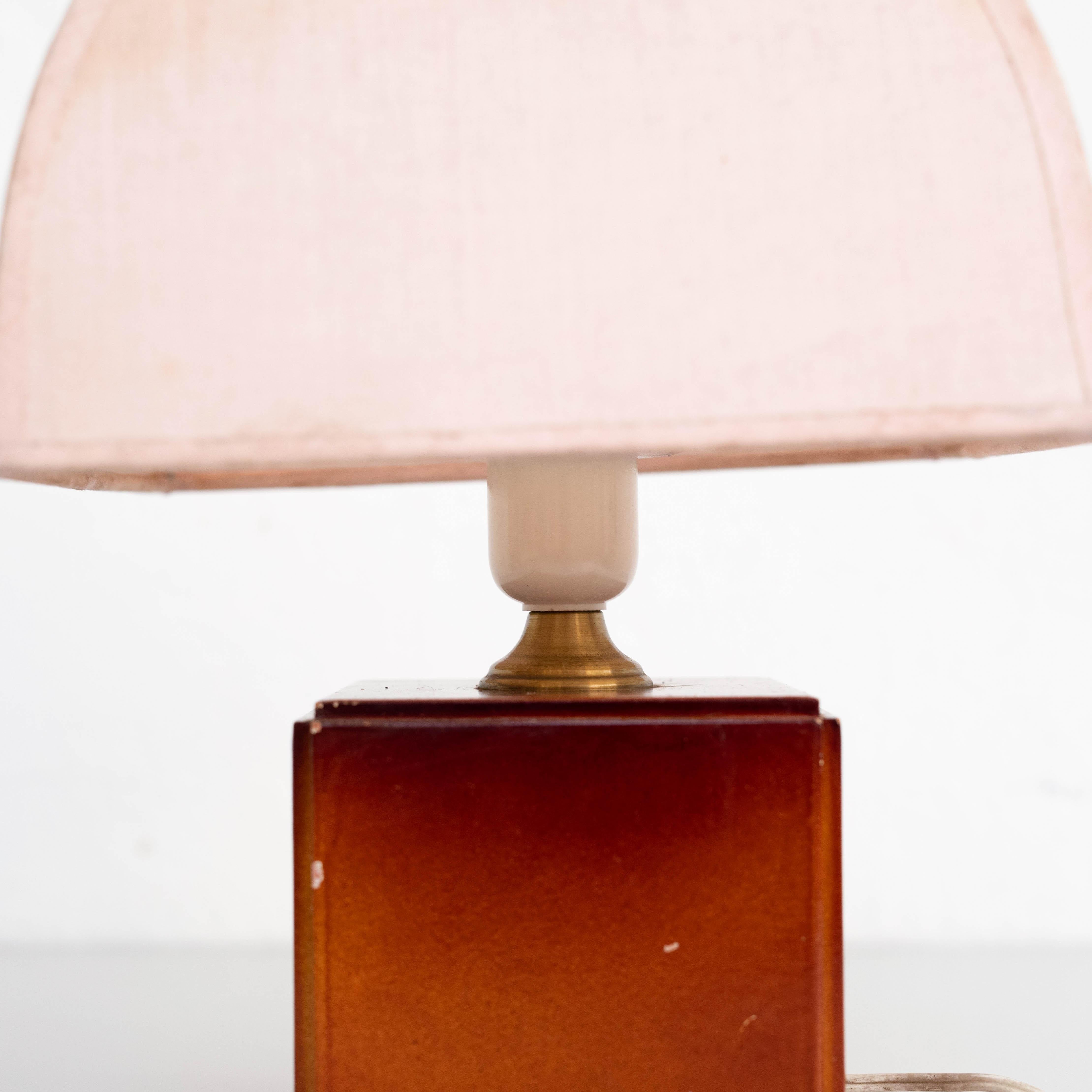 Céramique Lampe de table, circa 1970 en vente