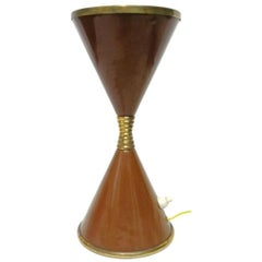 Table Lamp "Clessidra" Design Angelo Lelii Lelli for Arredoluce, 1960s