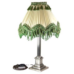 Table lamp, Corinthian column, ca. 1900