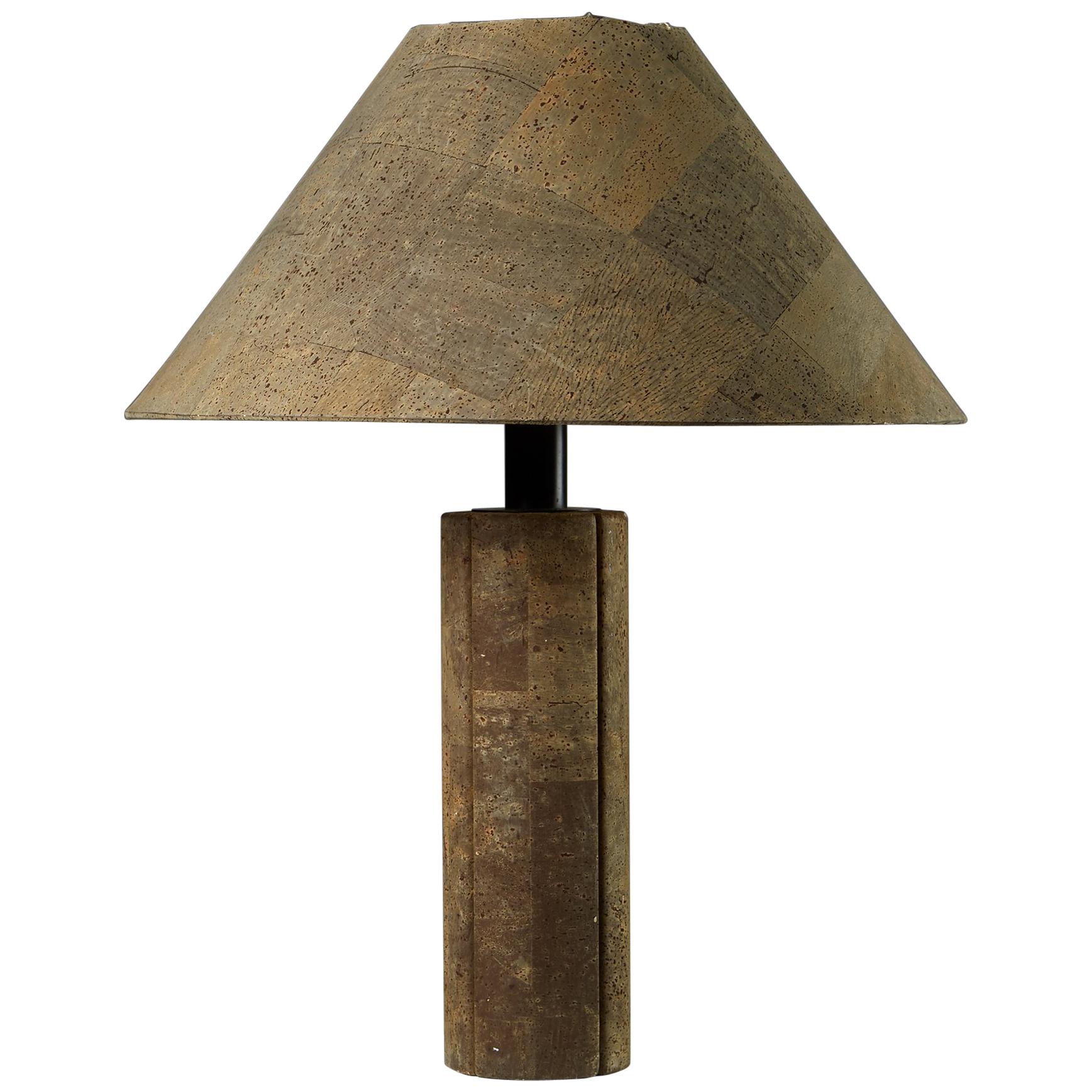 Table Lamp “Cork, ” Designed by Ingo Maurer, Germany, 1970s