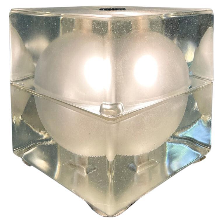 Tischlampe „Cubosfera“ von Alessandro Mendini, Italien, 1968, 2 Stück verfügbar