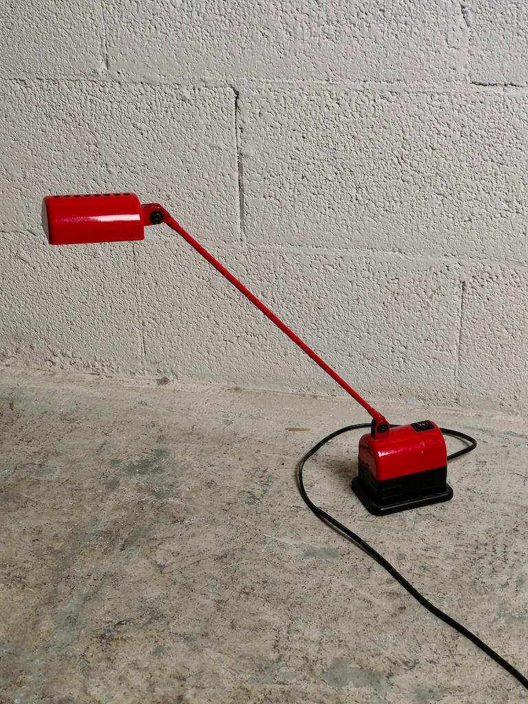 Mid-Century Modern Table Lamp Daphinette by Tommaso Cimini for Lumina, Italy 80’s For Sale