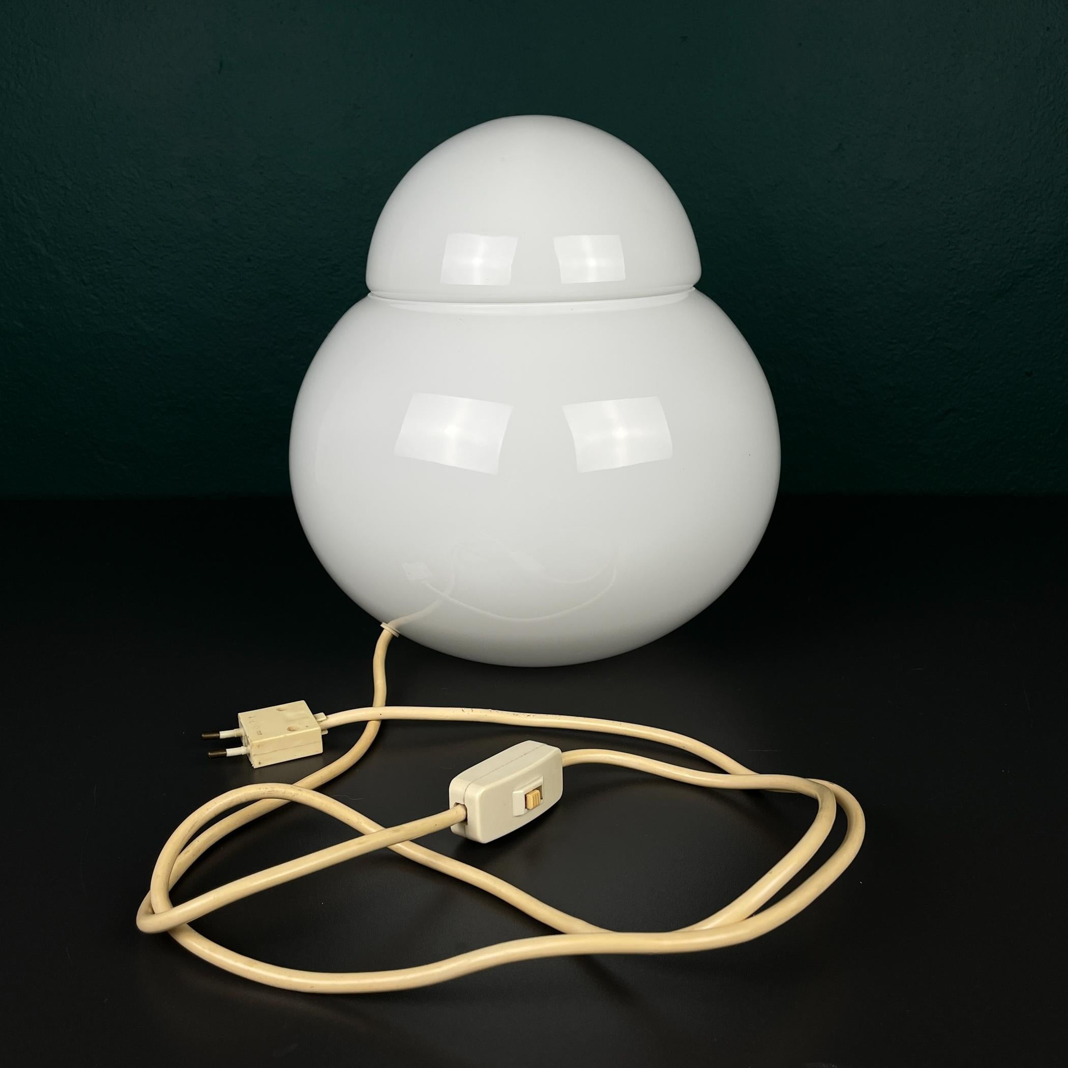 XX secolo Lampada da tavolo Daruma di Sergio Asti per Fontana Arte, Italia 1960 in vendita