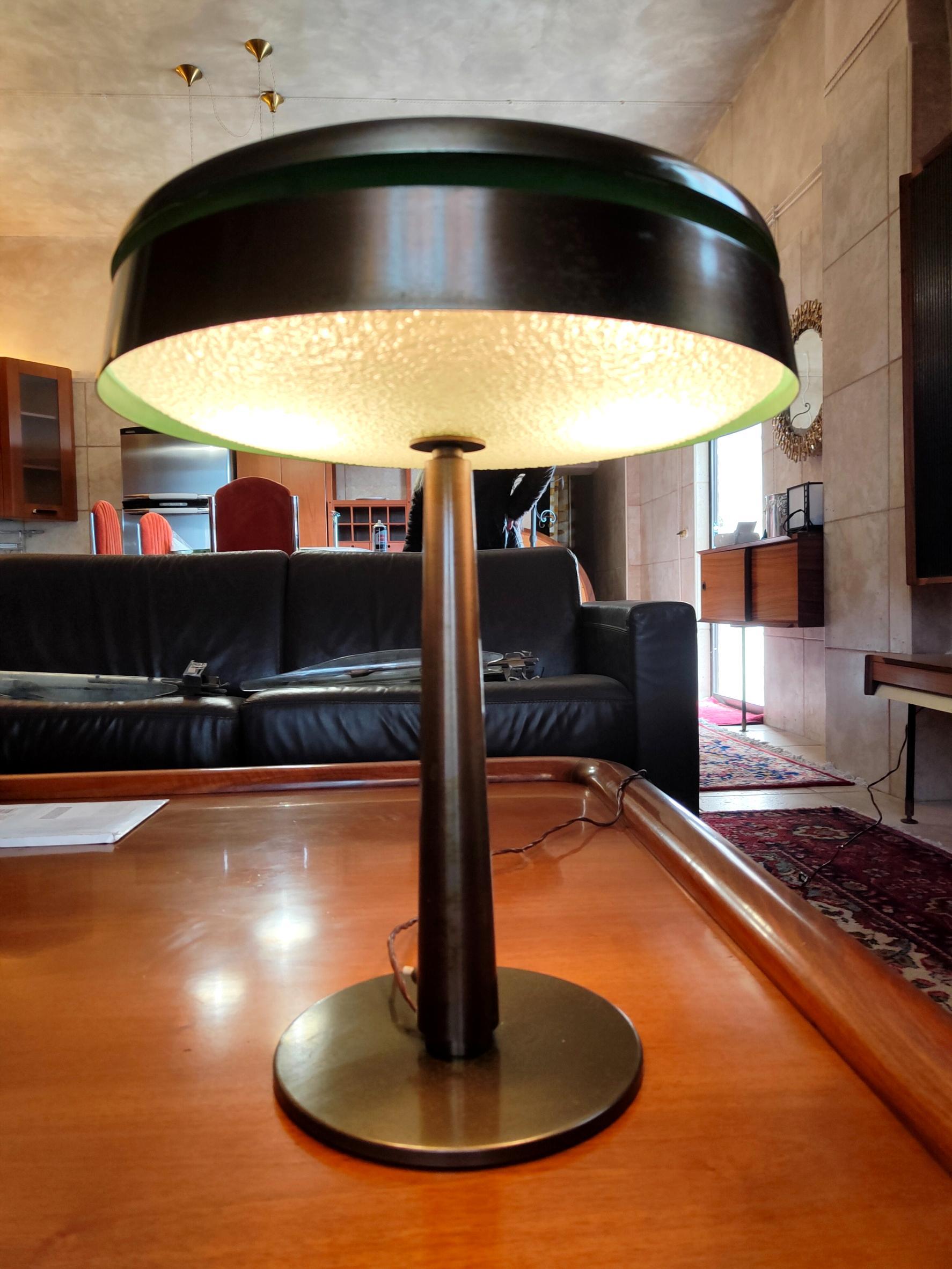 Table Lamp Design Max Ingrand for Fontana Arte 2278 Model, Italy, 1960 In Good Condition For Sale In taranto, IT