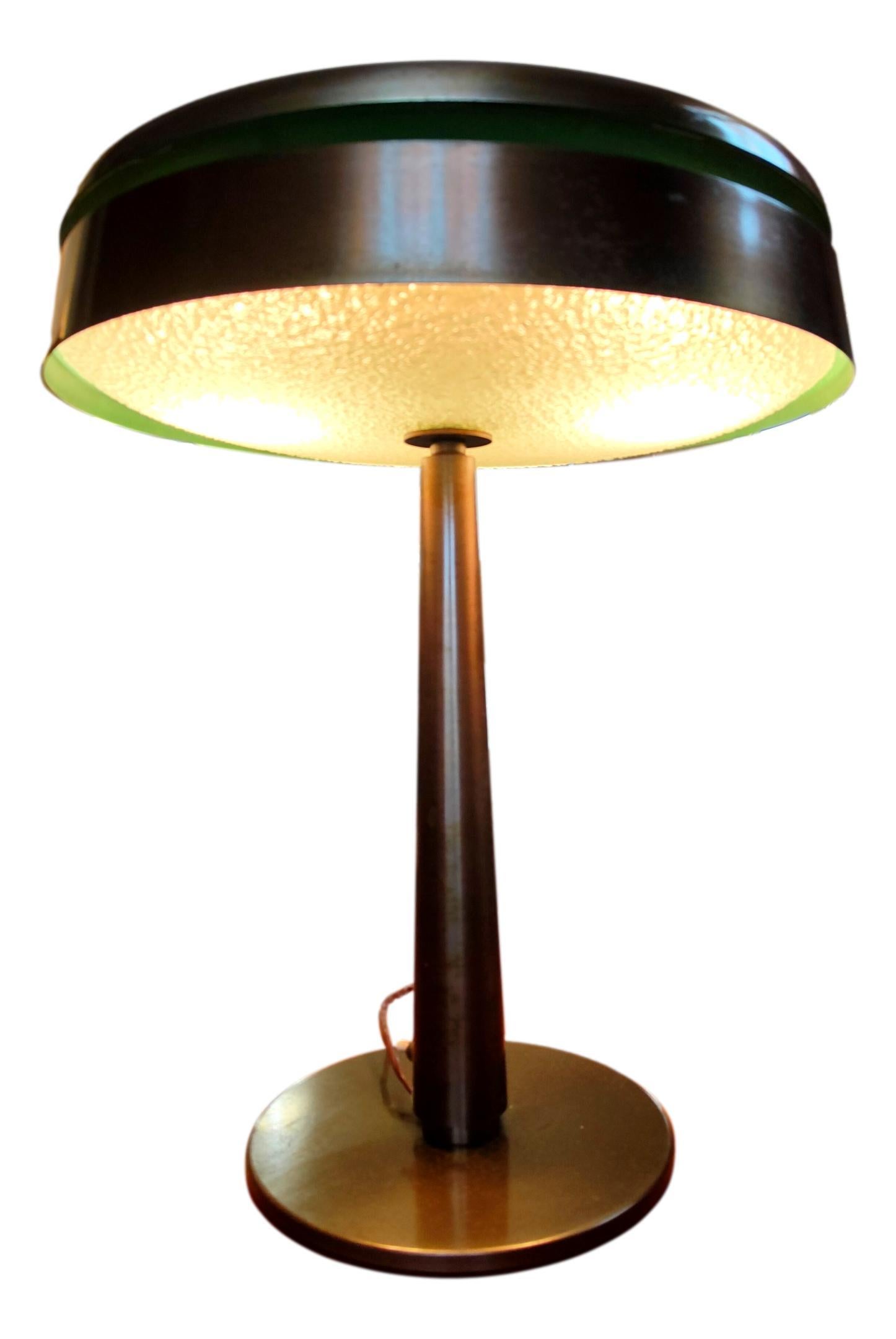 Mid-20th Century Table Lamp Design Max Ingrand for Fontana Arte 2278 Model, Italy, 1960 For Sale