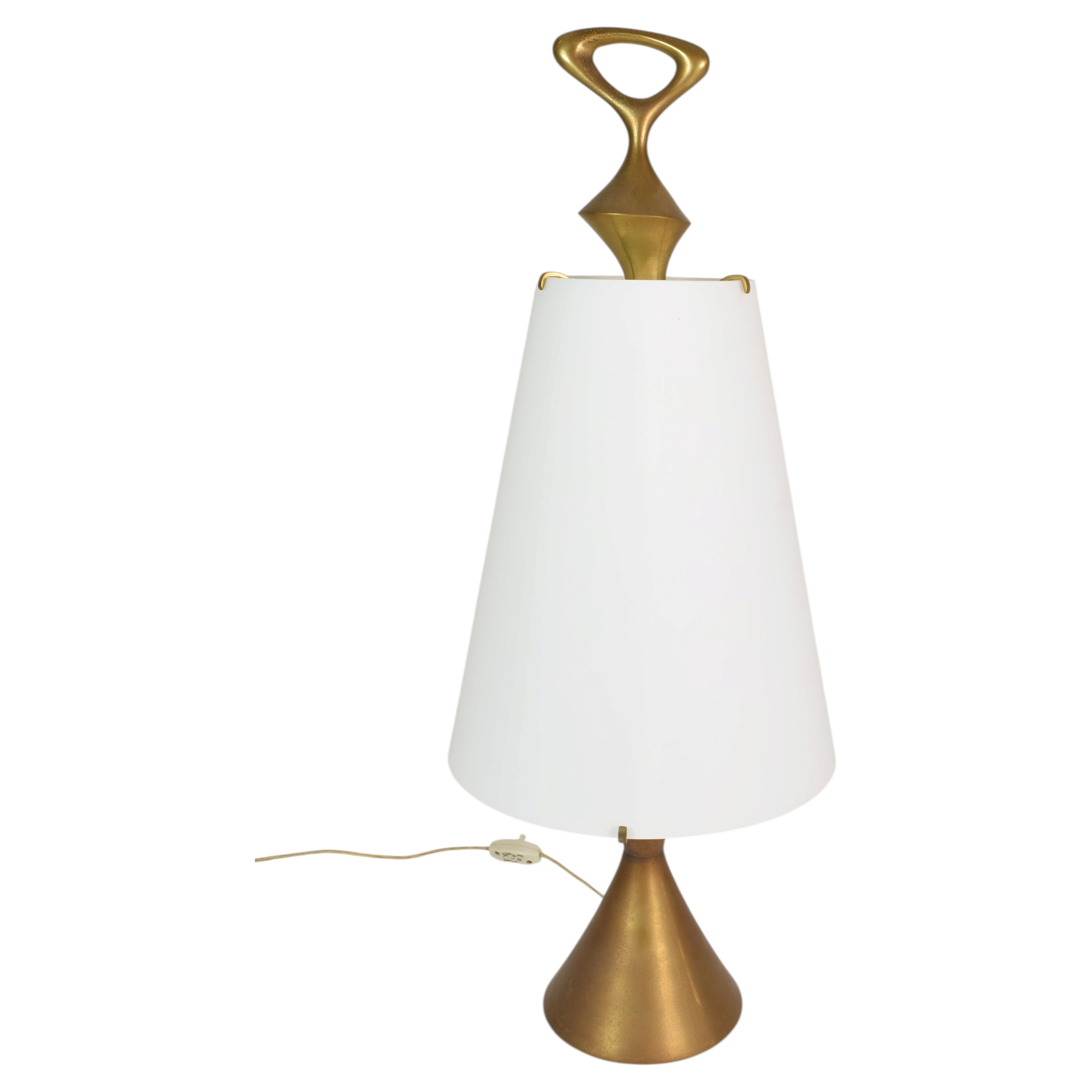 Table lamp, design Max Ingrand, Production Fontana Arte, Italy, 1960s For Sale