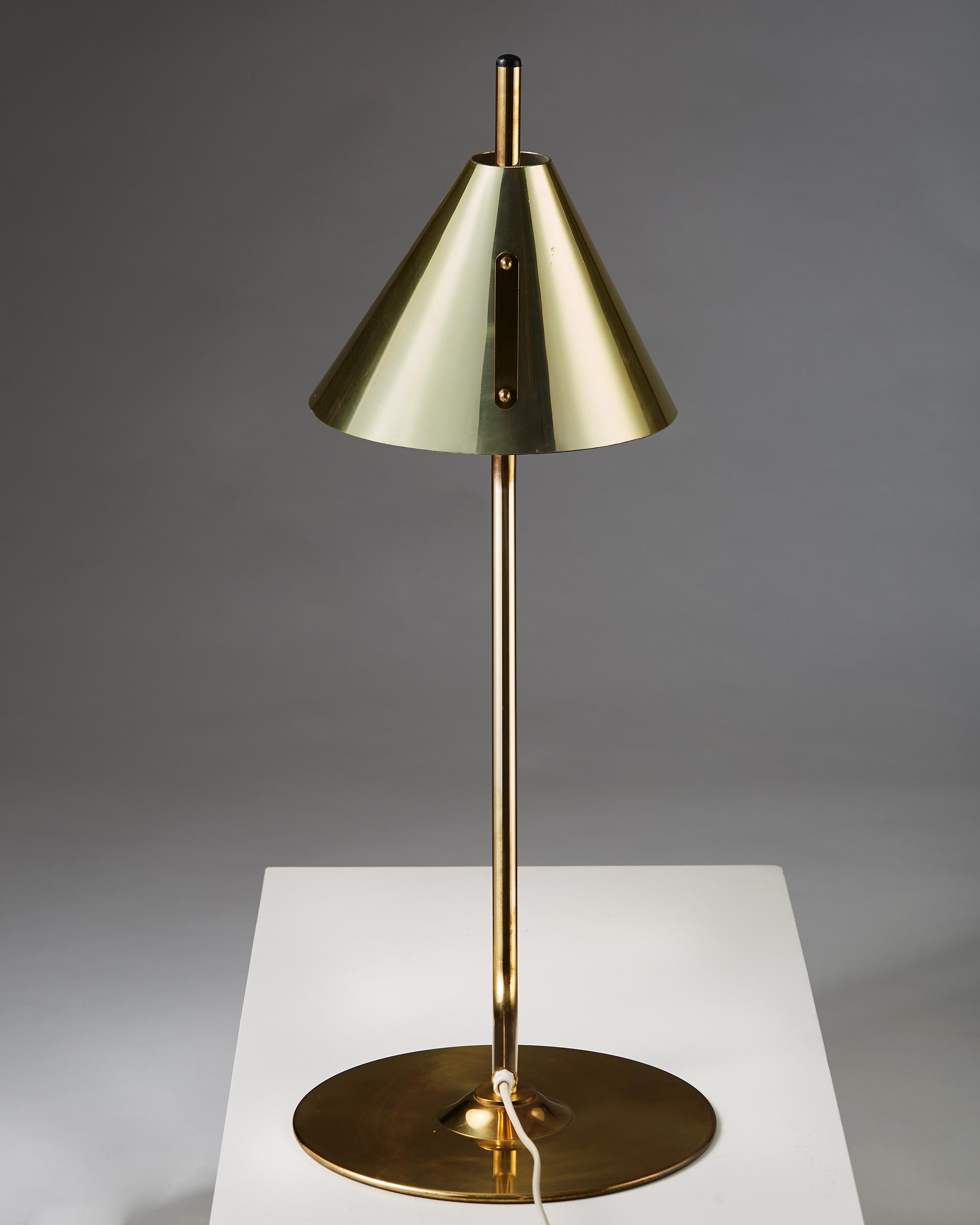Swedish Table Lamp Designed by Hans Agne Jakobsson, Sweden, 1960s