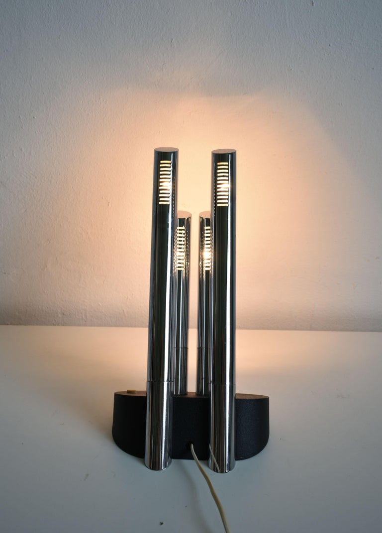 20th Century Table Lamp Designed by Mario Faggian, Model T443, Produced by Luci, Italy, 1970s For Sale