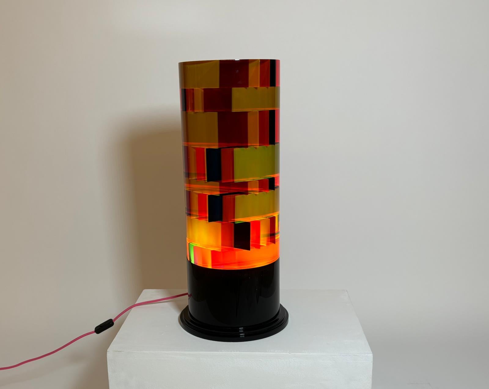 Table Lamp Plexiglass DNA model designed by Studio Superego for Superego Editions. 
 
Biography
Superego editions was born in 2006, performing a constant activity of research in decorative arts by offering both contemporary and vintage works,