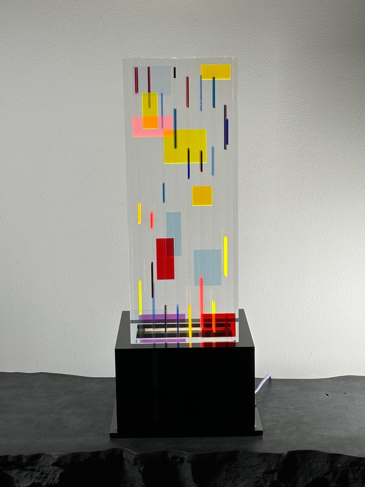Modern Table Lamp DNA Model by Studio Superego for Superego Editions For Sale