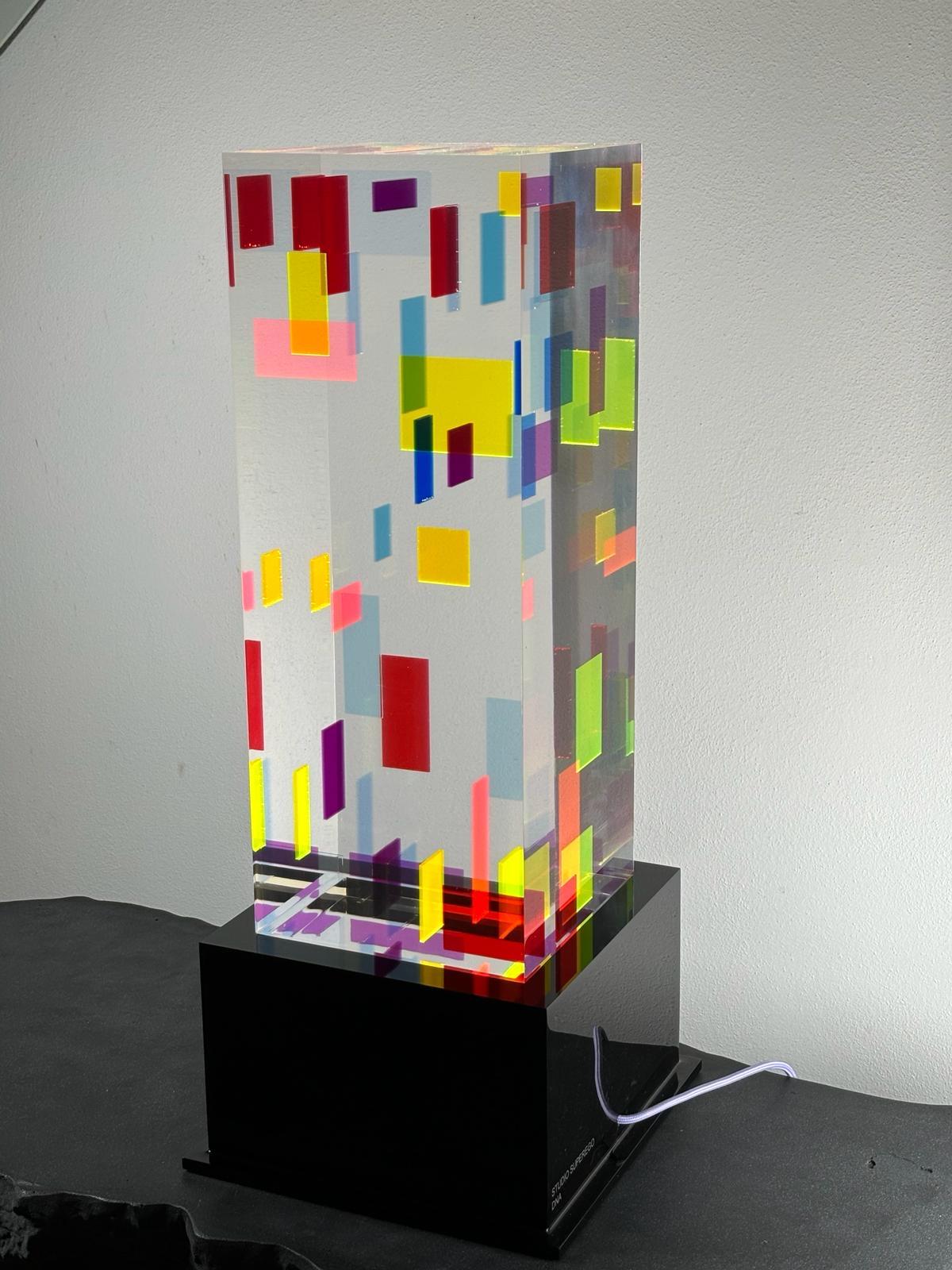 Italian Table Lamp DNA Model by Studio Superego for Superego Editions For Sale