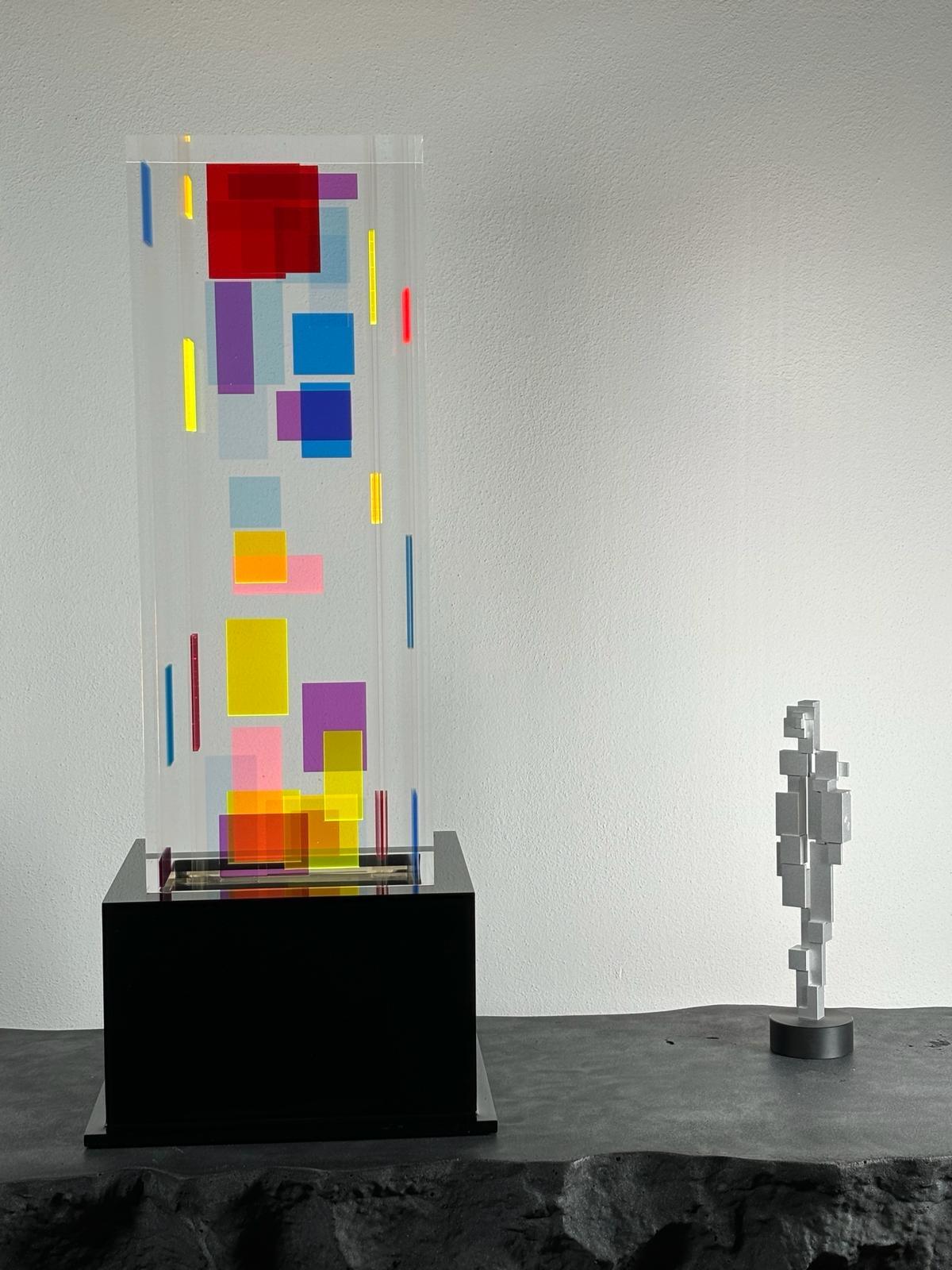 Plexiglas Lampe de bureau DNA Modèle de Studio Superego pour Superego Editions en vente