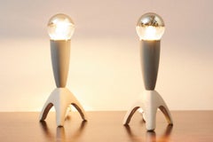 Table Lamp Duo Rocket Twin, 1950s