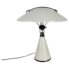 Table Lamp Elio Martinelli Radar Aluminum Metal Midcentury Italian Design 1970s