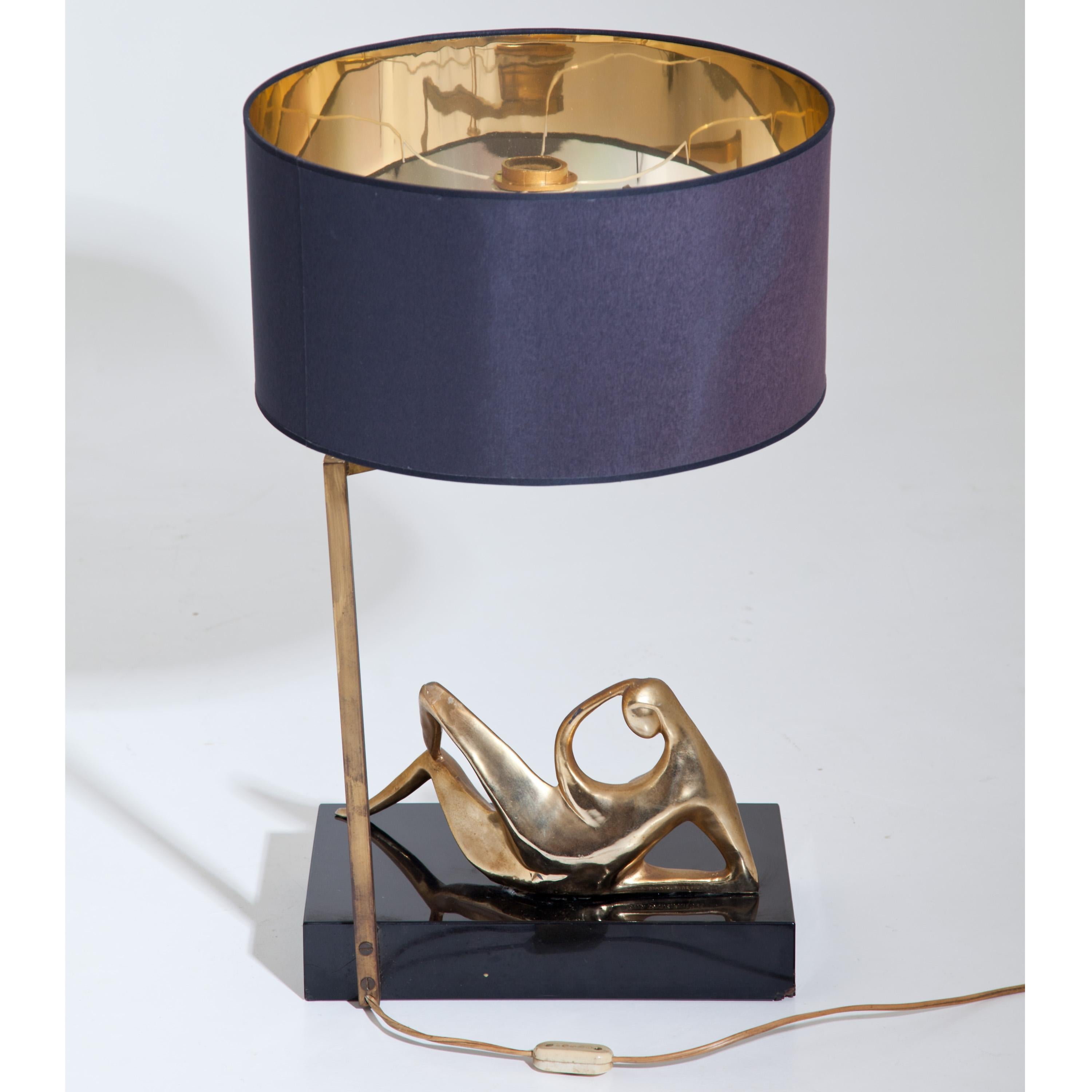 Italian Table Lamp, Fond, Arte Firenze, Italy, 1980s