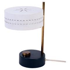 Mathieu Matégot Rare Table Lamp France 1955