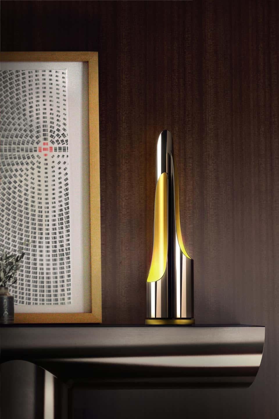 Contemporary Table Lamp For Sale
