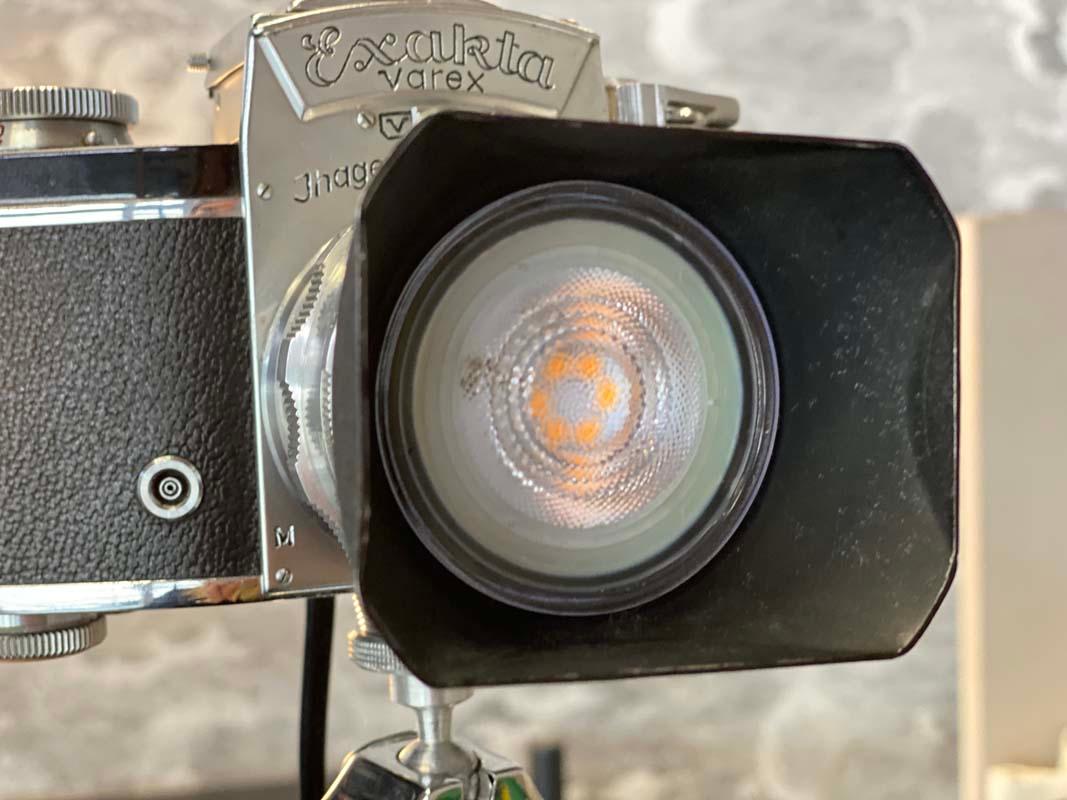 Table Lamp from an Exakta Varex Camera 5