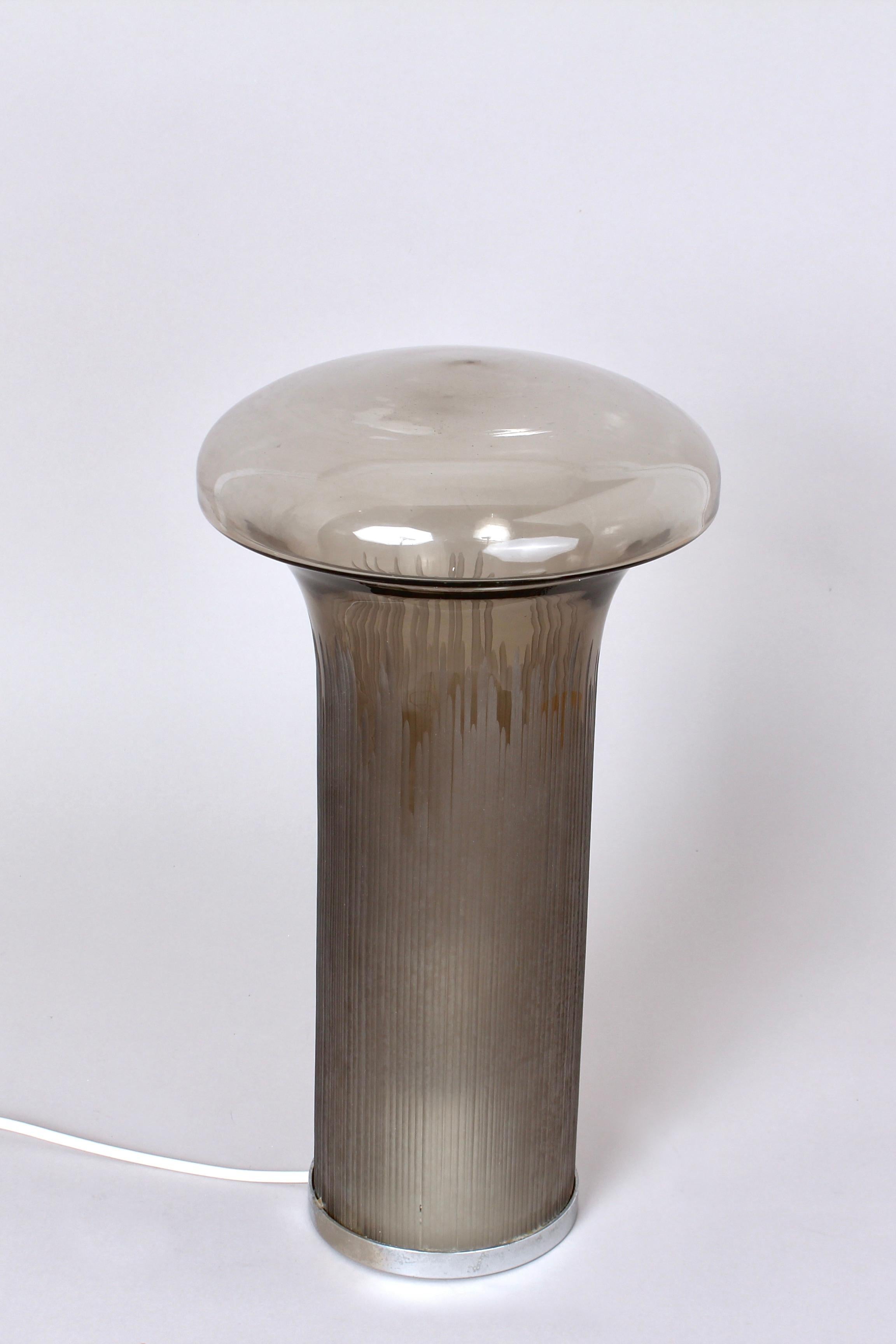 Table Lamp from  Boletus serie by Mario Ticcò for Venini, Italian Design, 1970s For Sale 3