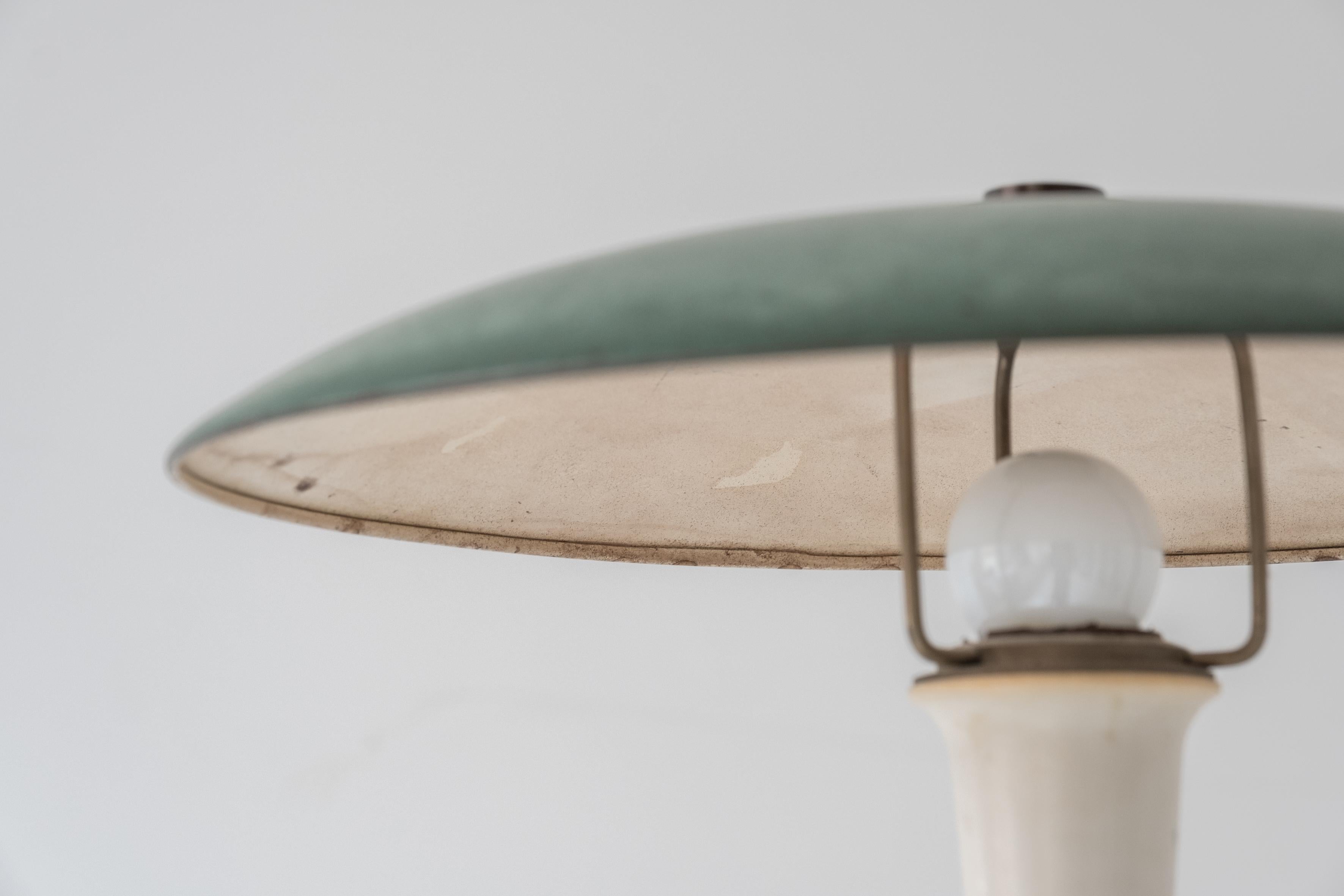 Mid-20th Century Table lamp from Denmark, designed and manufactured during the 1960s.  For Sale