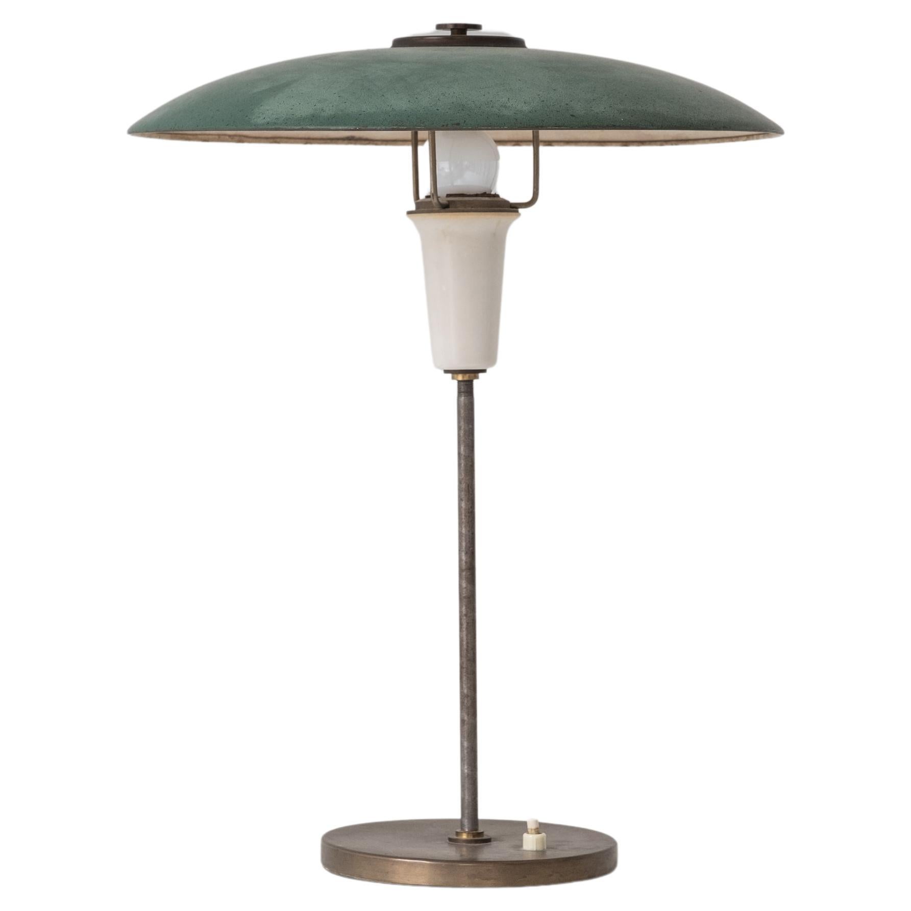 Table lamp from Denmark, designed and manufactured during the 1960s. 