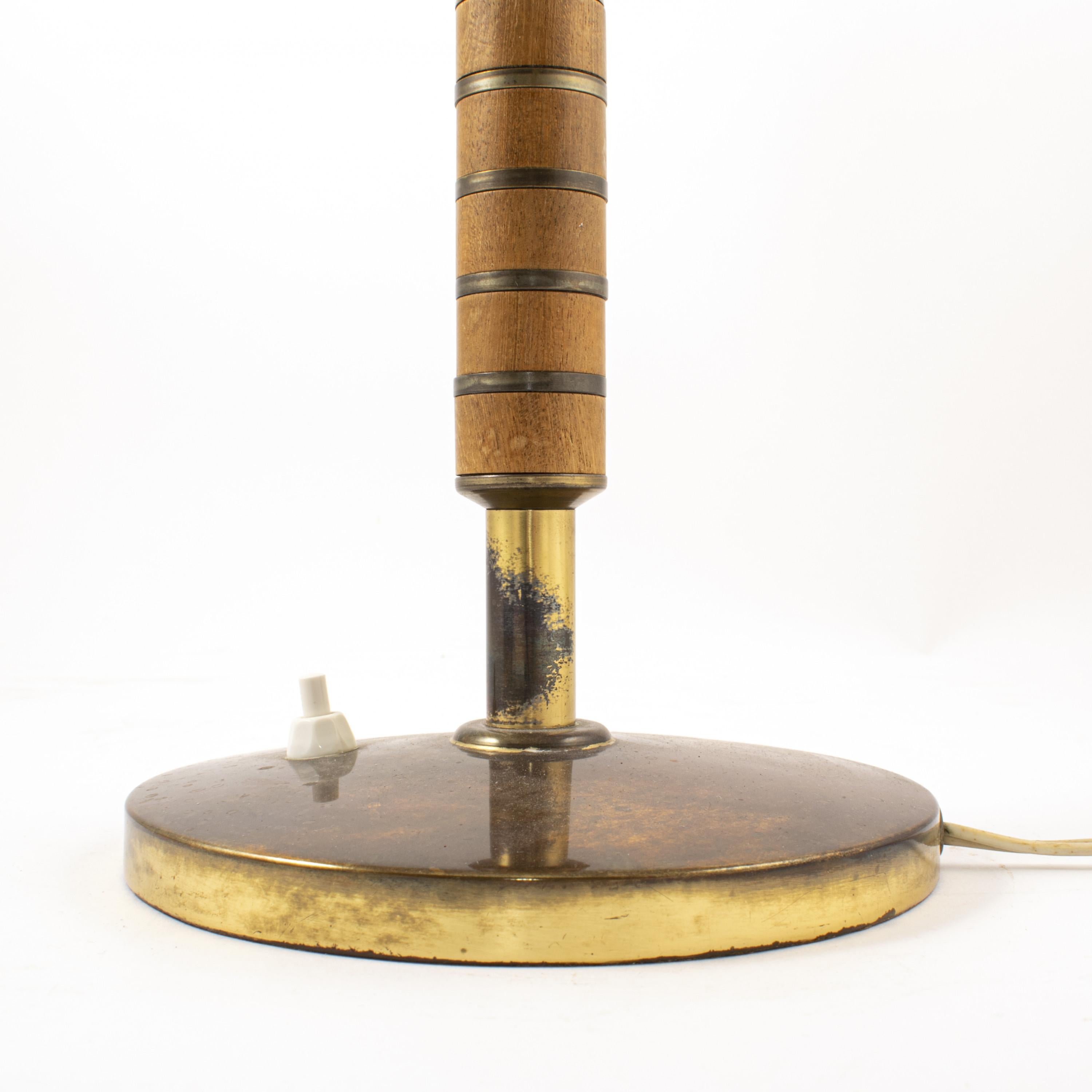 Scandinavian Modern Table Lamp from Lyfa Designed by Bent Karlby, circa 1956