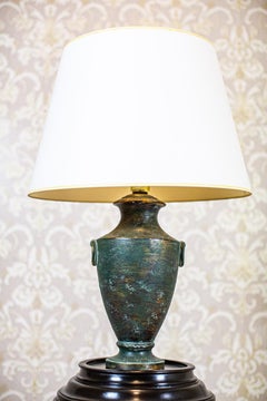 Table Lamp from the 1980s with Shade