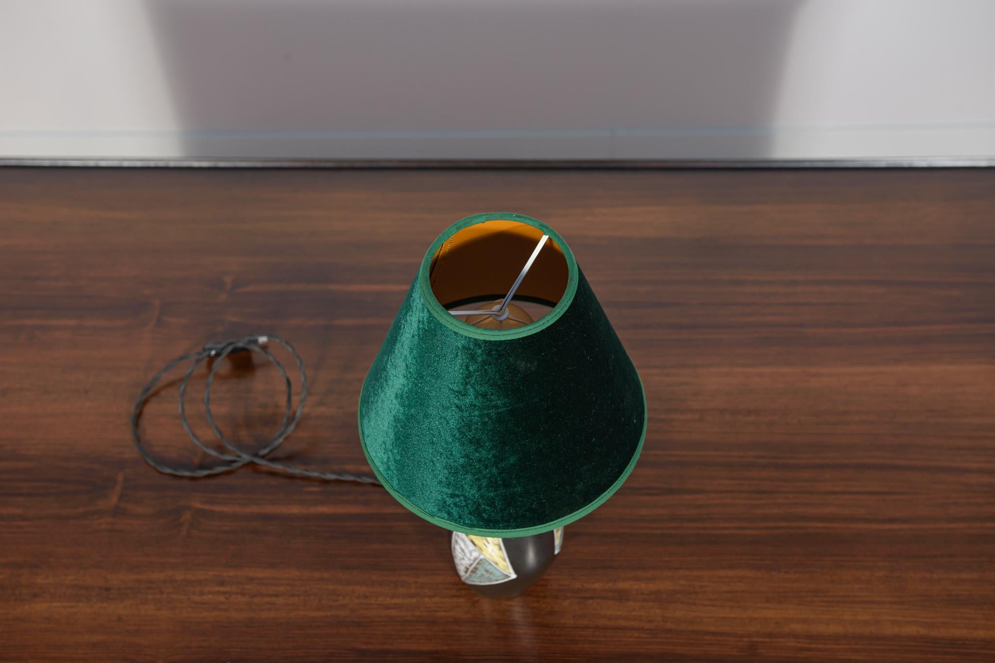 Table lamp from the “Burgundy” series, designed by Holm Sorensen, Soholm. For Sale 6
