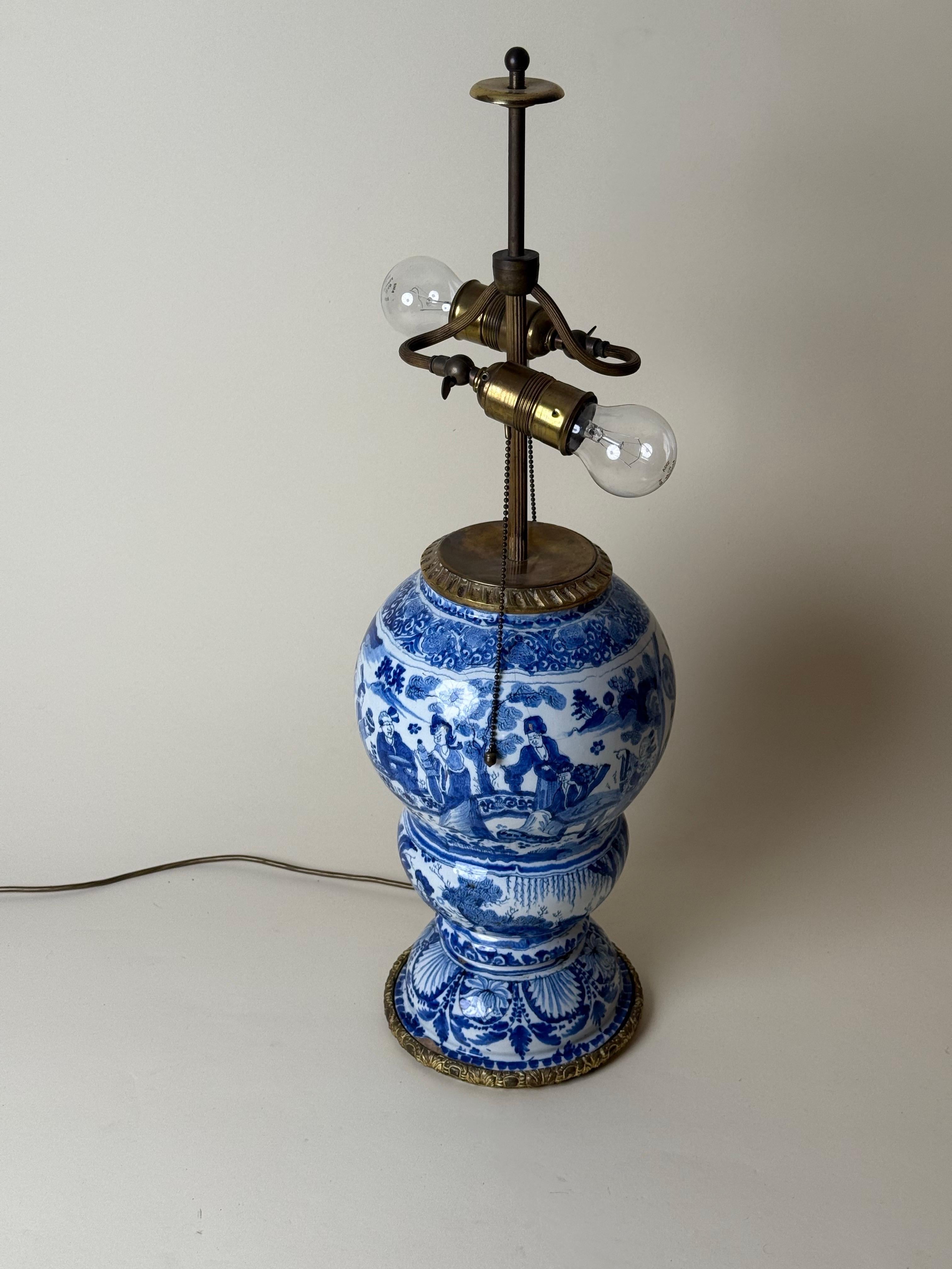 Lámpara de mesa de principios del siglo XVIII Asian Chino Style  Gerhard Wolbeer Berlín en venta 5