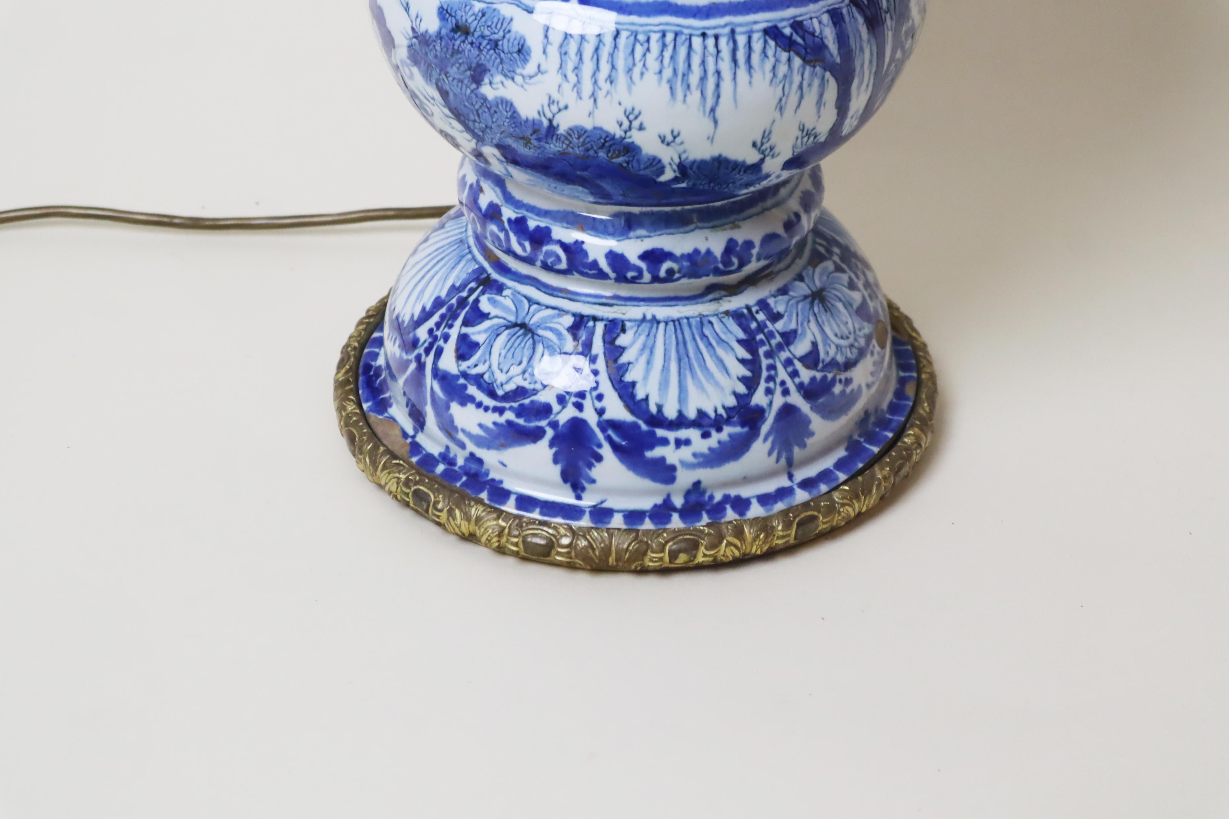 Lámpara de mesa de principios del siglo XVIII Asian Chino Style  Gerhard Wolbeer Berlín en venta 1