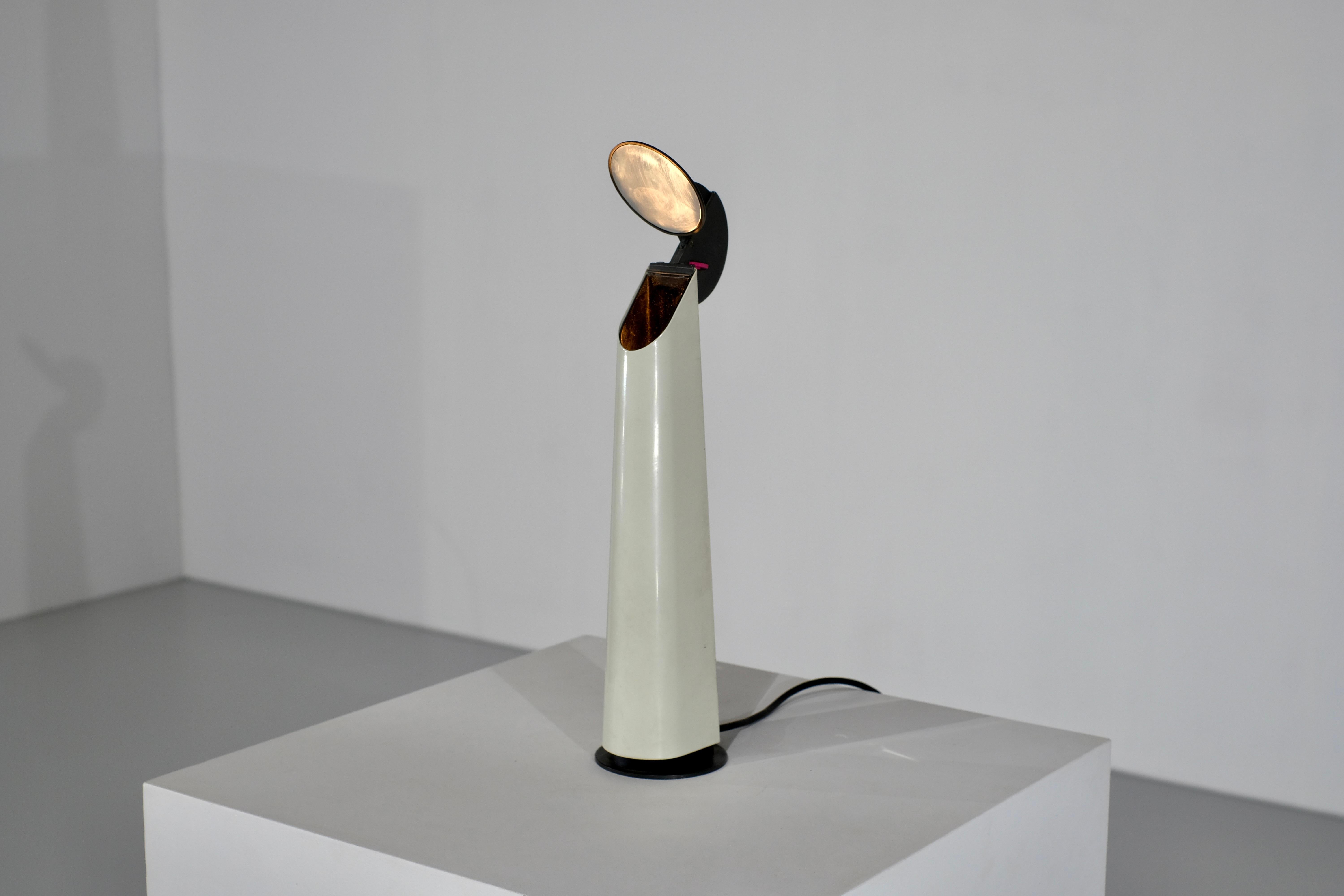 Lámpara de sobremesa Gibigiana de Achille Castiglioni para Flos - Años 80 Metal en venta