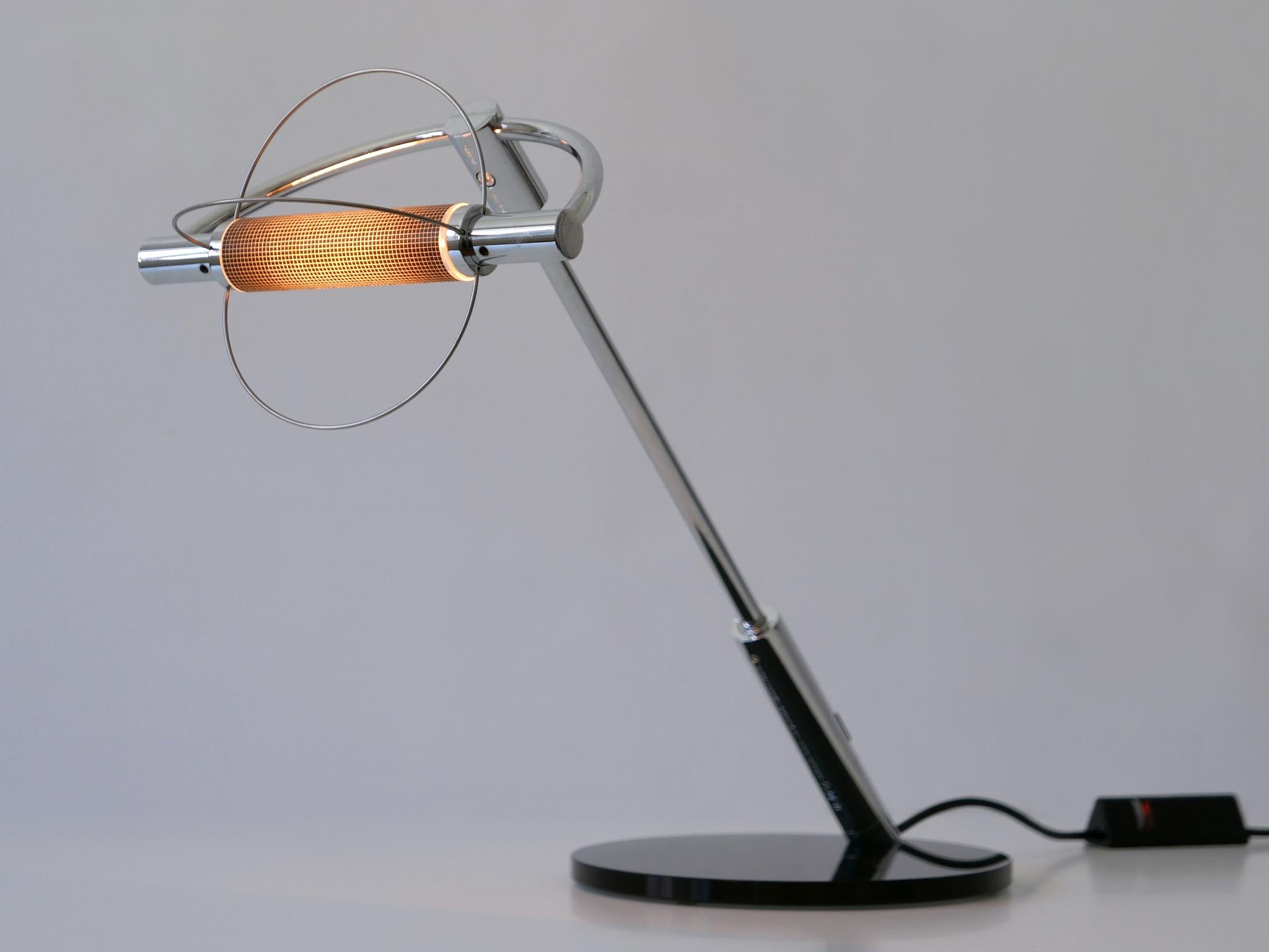 Table Lamp 'Gradi Scrivania' by Bettonica E Melocchi for Cini & Nils Italy 1990s For Sale 5
