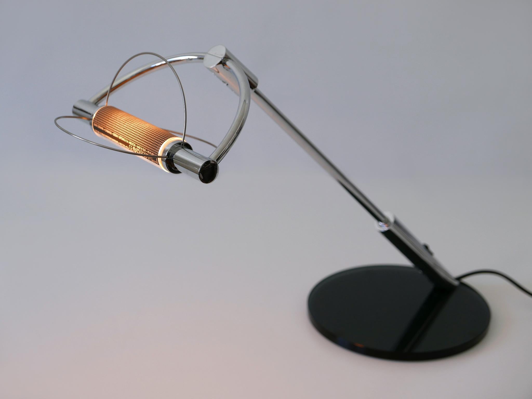 Table Lamp 'Gradi Scrivania' by Bettonica E Melocchi for Cini & Nils Italy 1990s For Sale 7