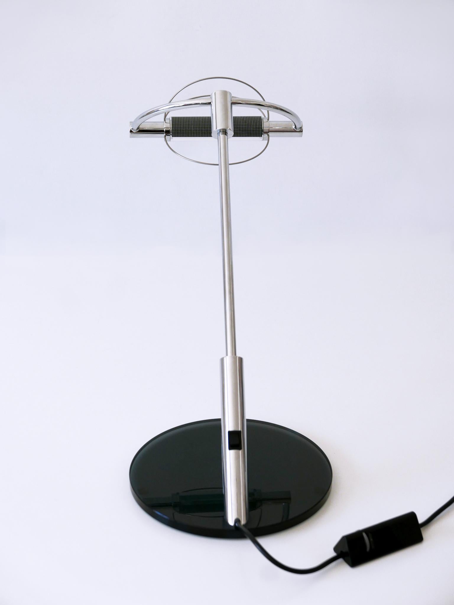 Table Lamp 'Gradi Scrivania' by Bettonica E Melocchi for Cini & Nils Italy 1990s For Sale 11