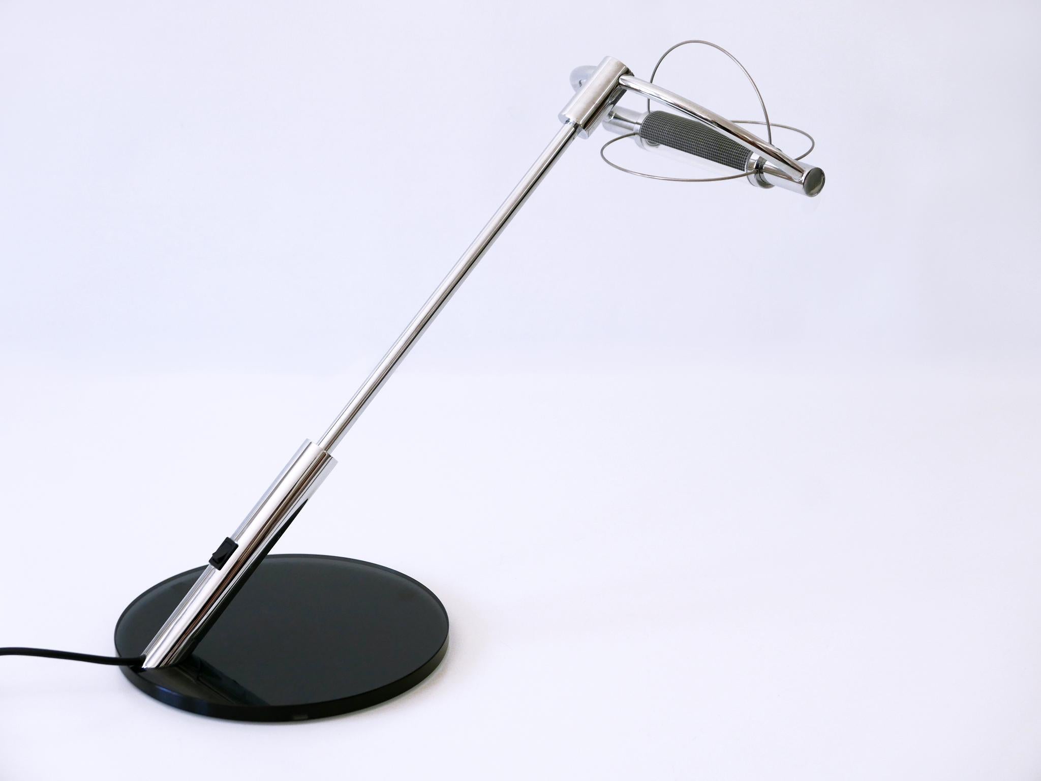 Mid-Century Modern Table Lamp 'Gradi Scrivania' by Bettonica E Melocchi for Cini & Nils Italy 1990s For Sale