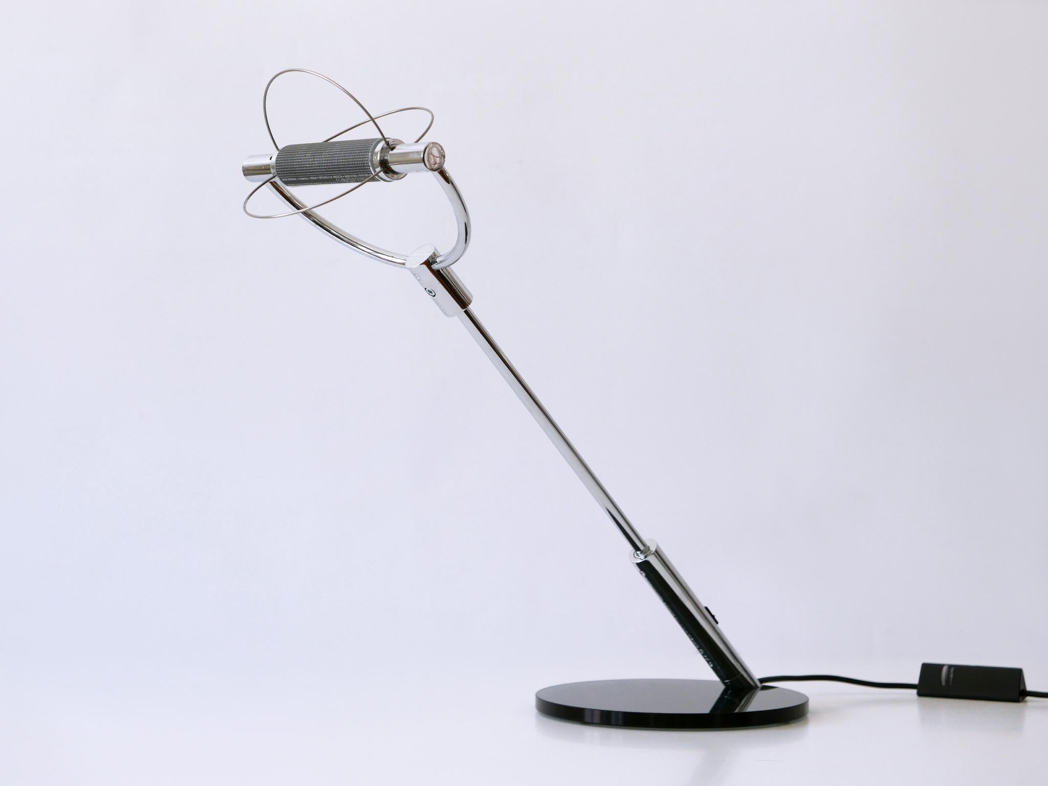 Italian Table Lamp 'Gradi Scrivania' by Bettonica E Melocchi for Cini & Nils Italy 1990s For Sale