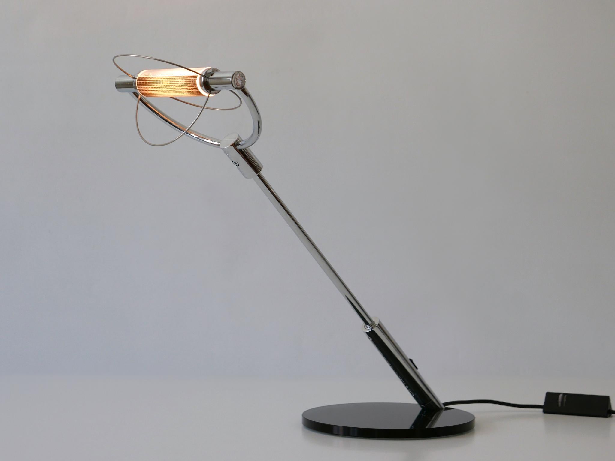 Table Lamp 'Gradi Scrivania' by Bettonica E Melocchi for Cini & Nils Italy 1990s In Good Condition For Sale In Munich, DE