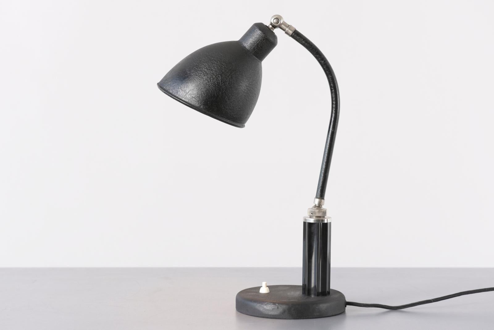 Mid-20th Century Table Lamp Grapholux by Christian Dell for Molitor, Germany - 1935