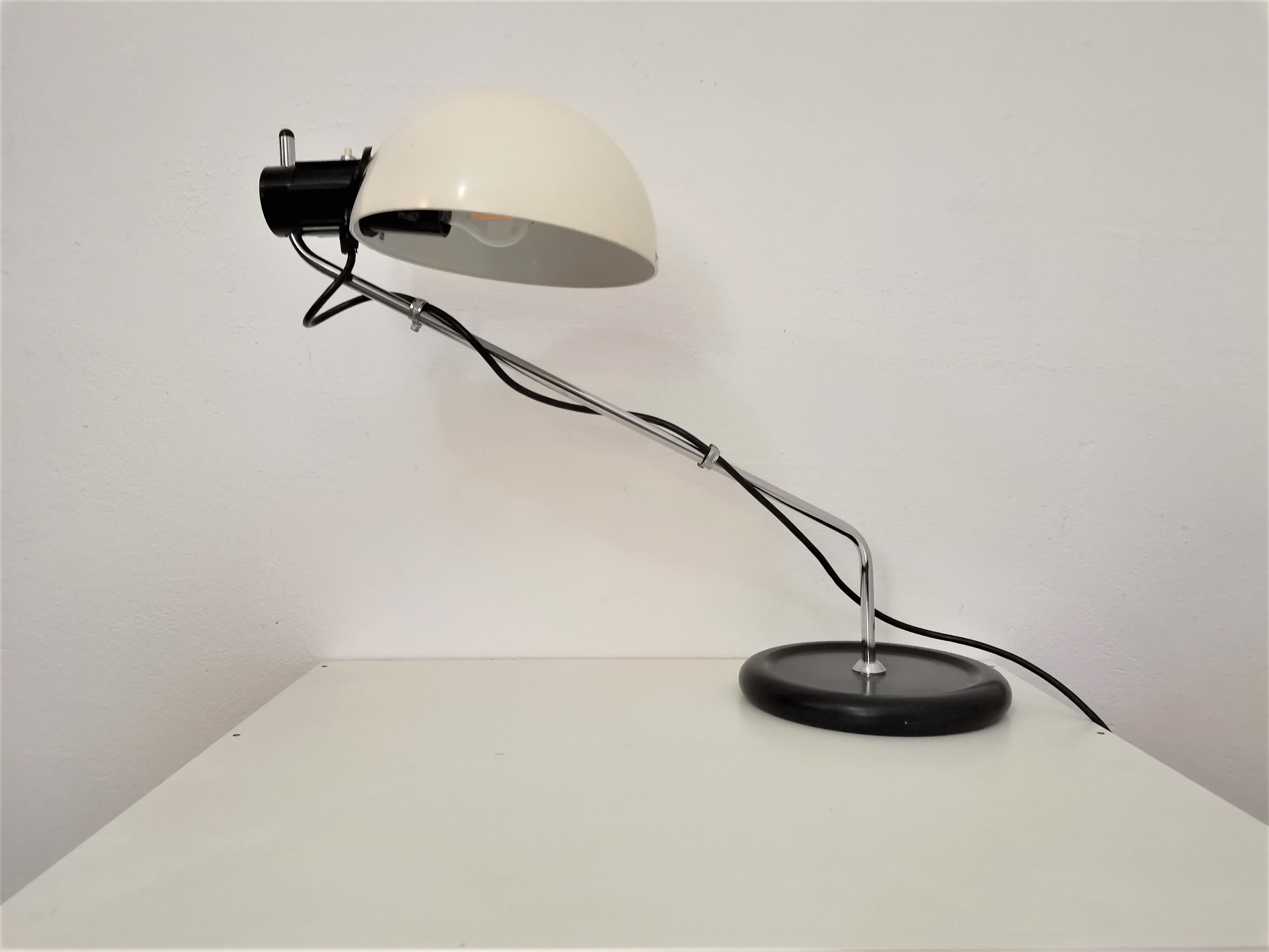 Slovenian Table Lamp, Harvey Guzzini, 1970s For Sale