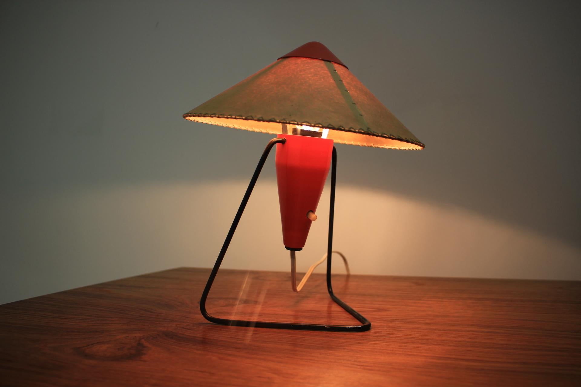 Mid-20th Century Table Lamp, Helena Frantová, 1950s