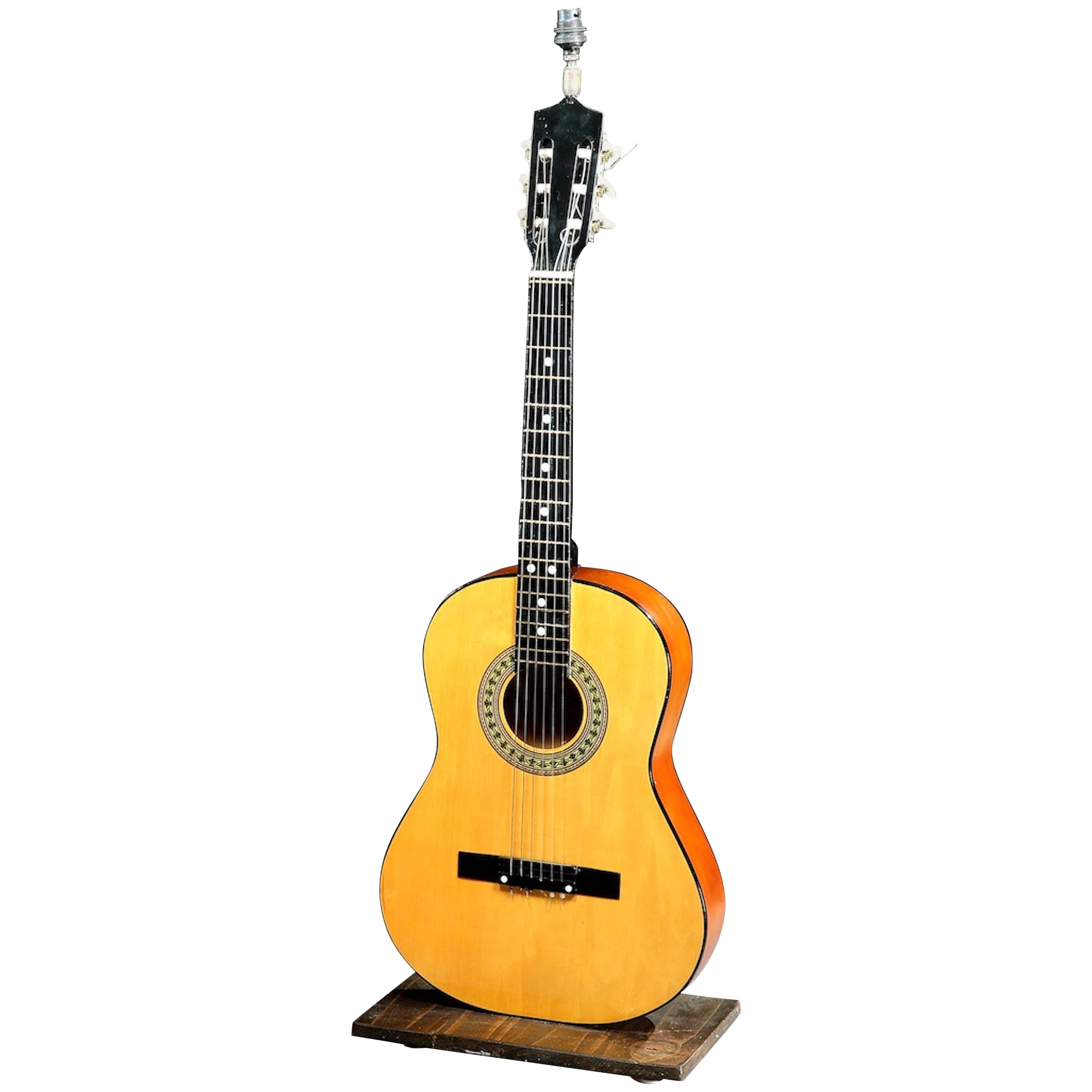 Table Lamp, Herald, Classical Acoustic Guitar For Sale
