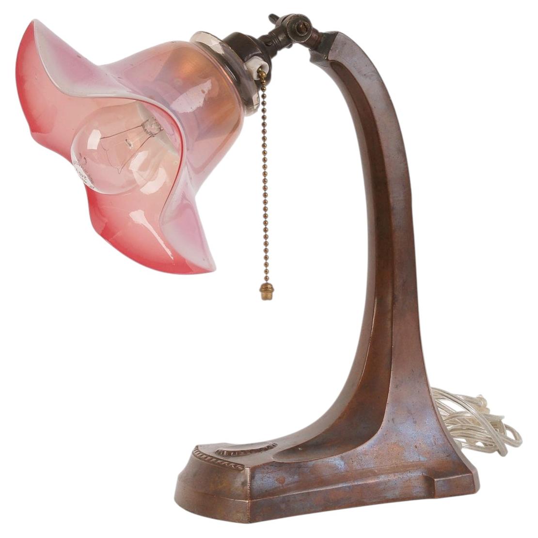 Tischlampe im Art-Déco-Stil, Europa, 1920er–1930er Jahre im Angebot