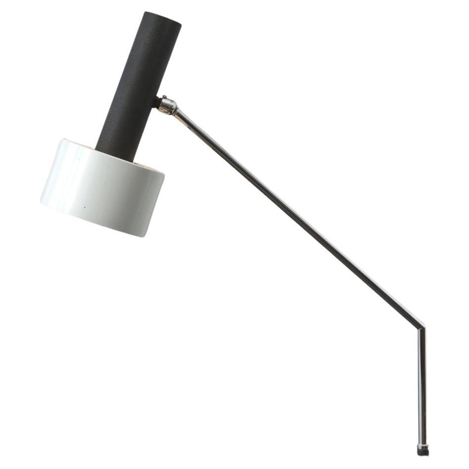 Table Lamp in black and white, Switzerland - 1960 For Sale