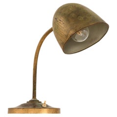 Tischlampe aus Messing, Vilhelm Lauritzen zugeschrieben, 1950er Jahre