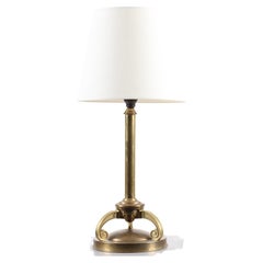 Table Lamp in Brass by Fog & Mørup 1930s