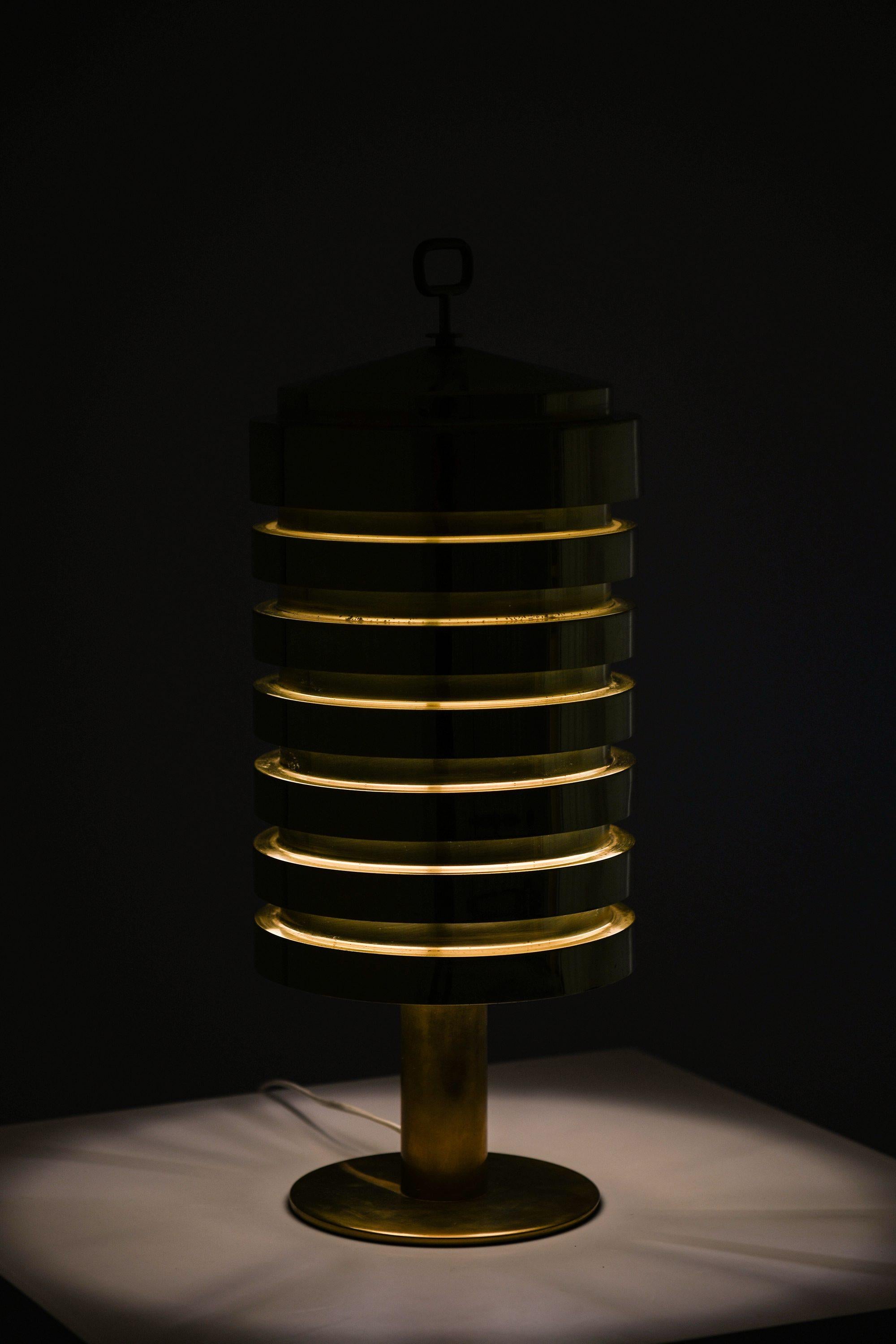20th Century Table Lamp in Brass by Hans-Agne Jakobsson, 1950’s For Sale