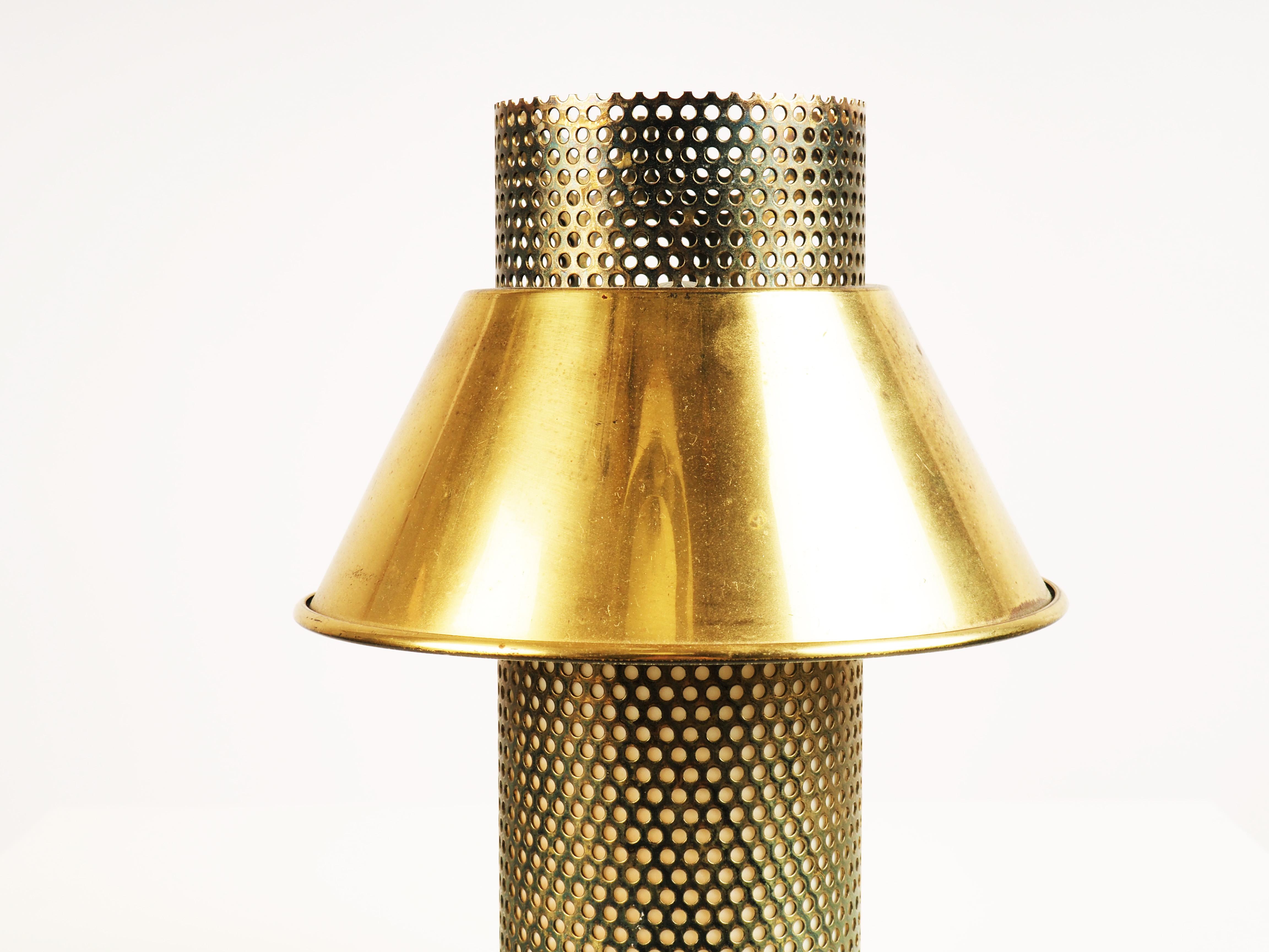 Swedish Table Lamp in Brass by Hans Agne Jakobsson