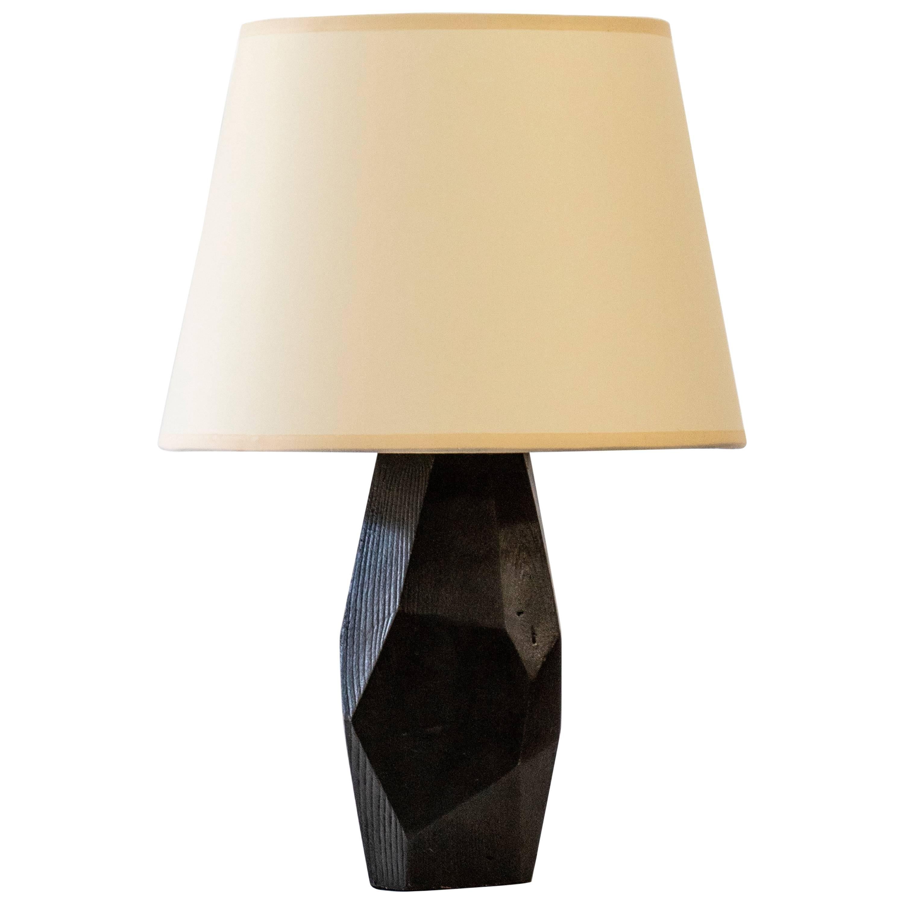 Table Lamp in Bronze by Jacques Jarrige "Nazca"